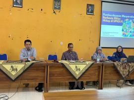 Sosialisasi Implementasi Pelayanan Pustu dan Posyandu ILP di Kalurahan Mertelu